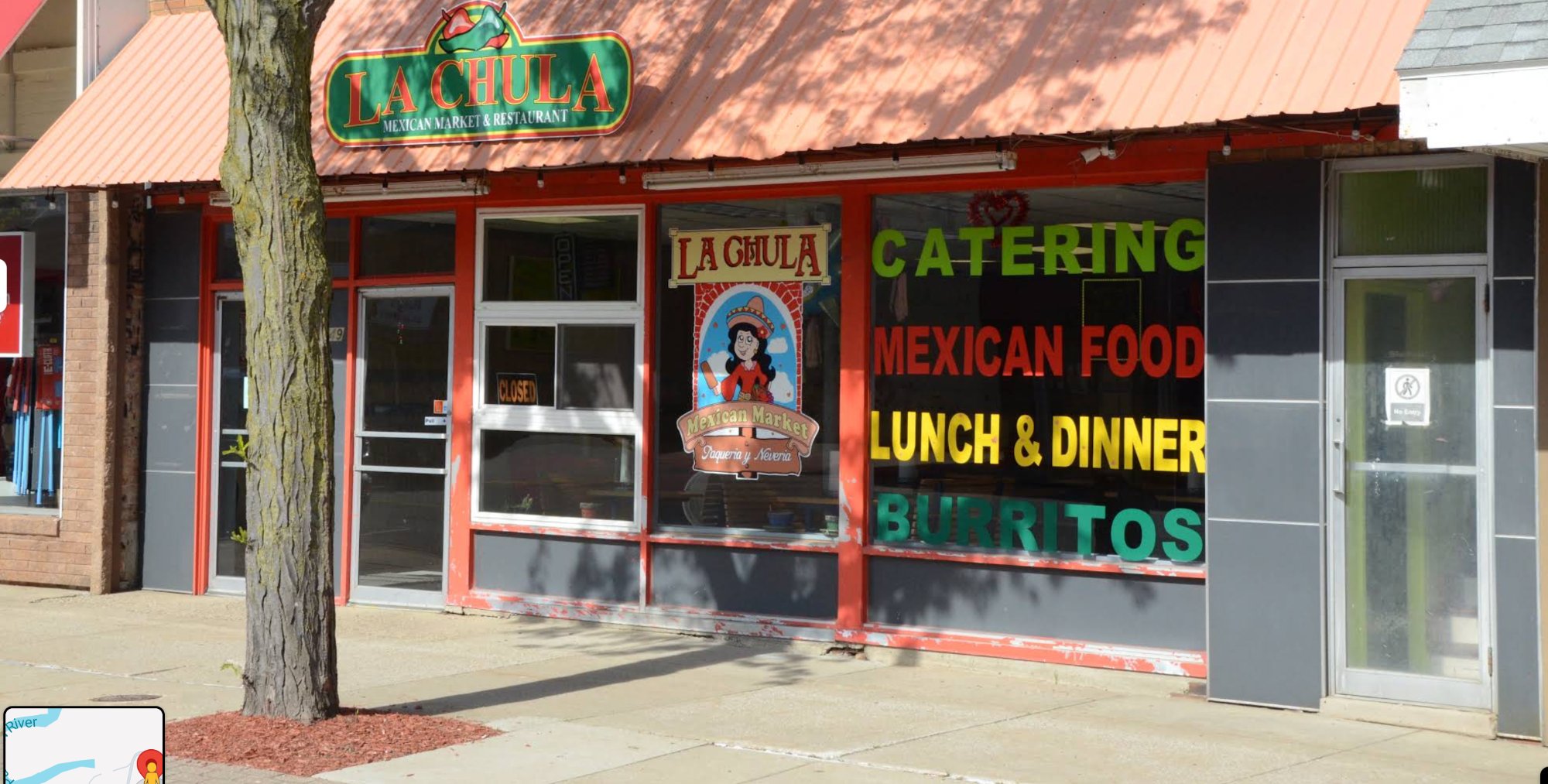 La Chula Mexican Market storefront in Watervliet MI